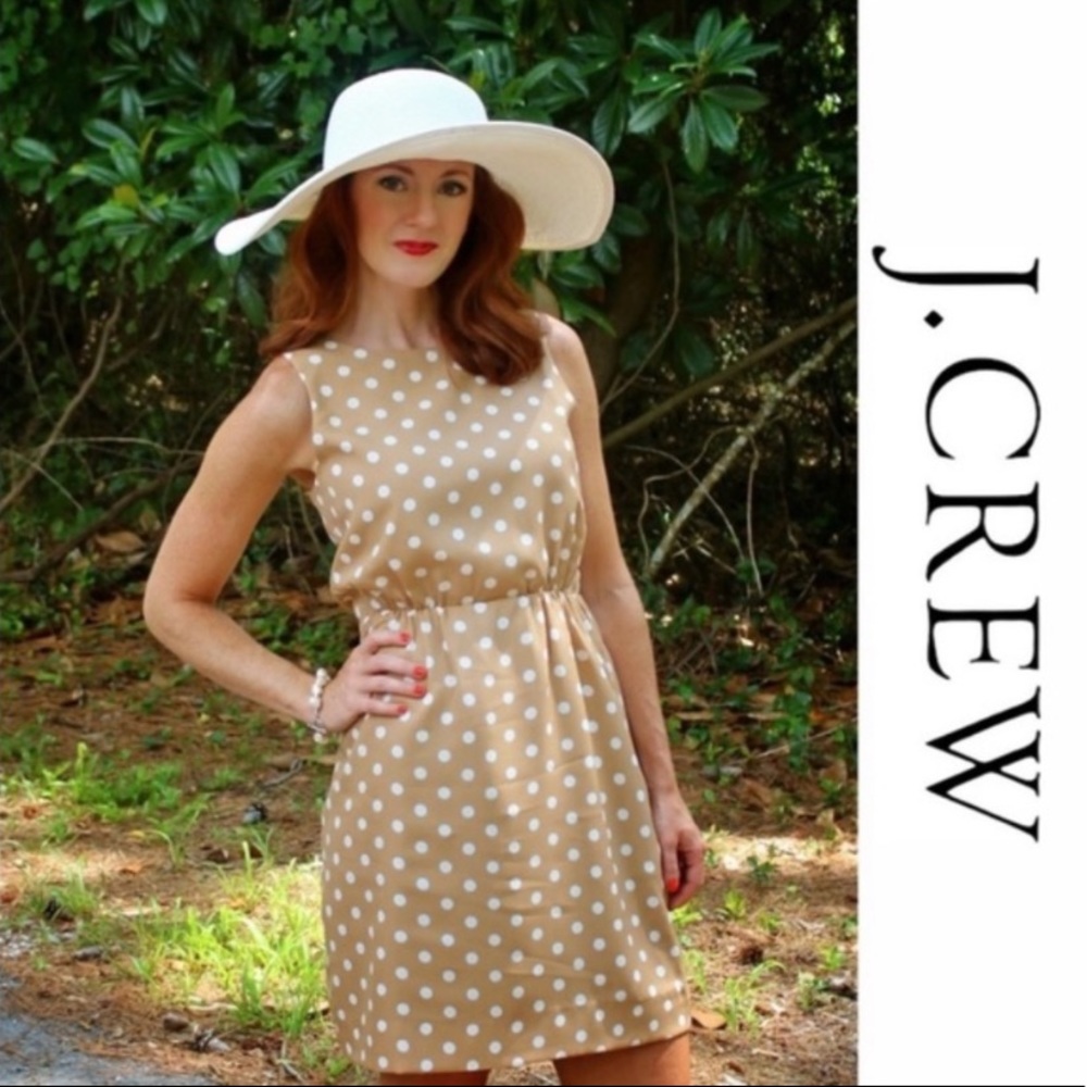 J. Crew polka dot dress 00